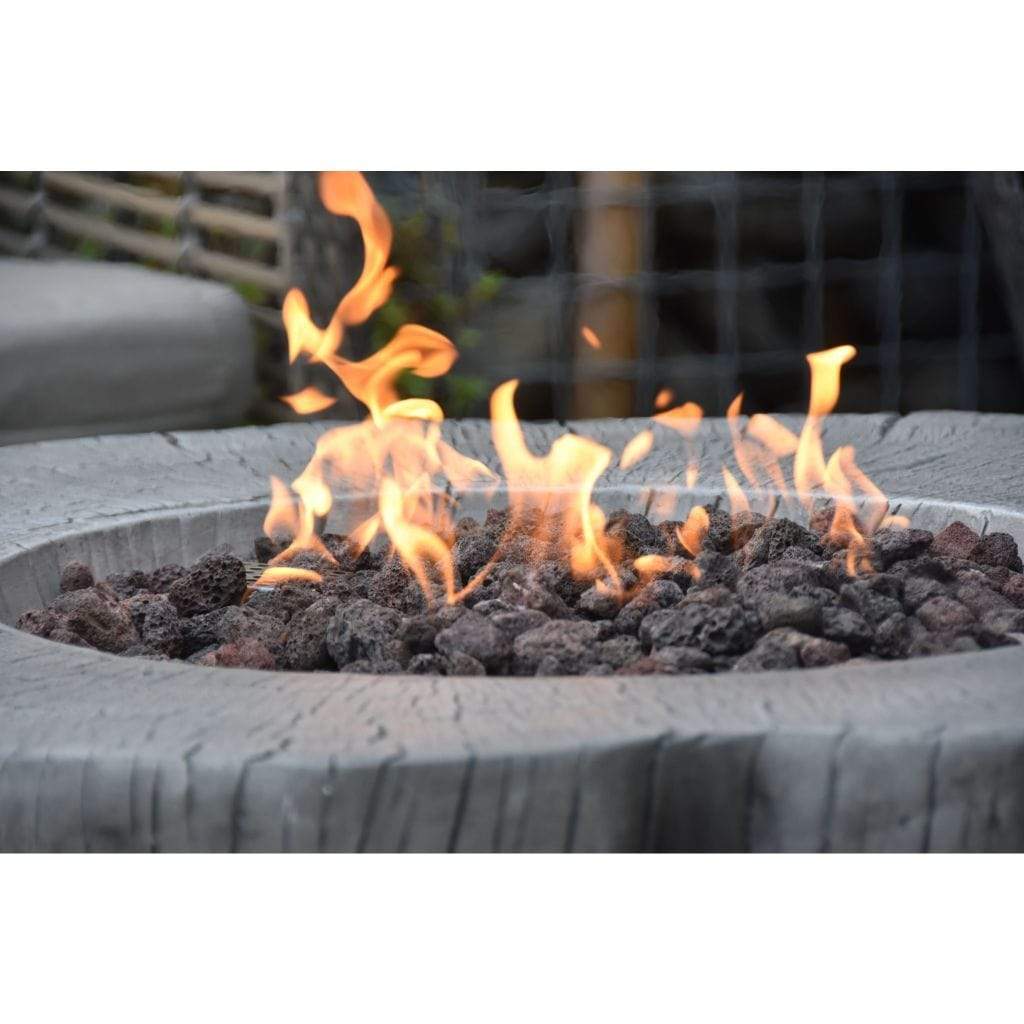 Elementi Manchester 39" Classic Gray Concrete Natural Gas Fire Table