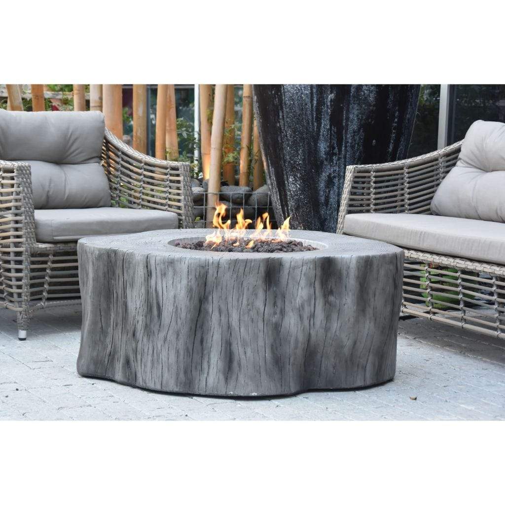 Elementi Manchester 39" Classic Gray Concrete Natural Gas Fire Table