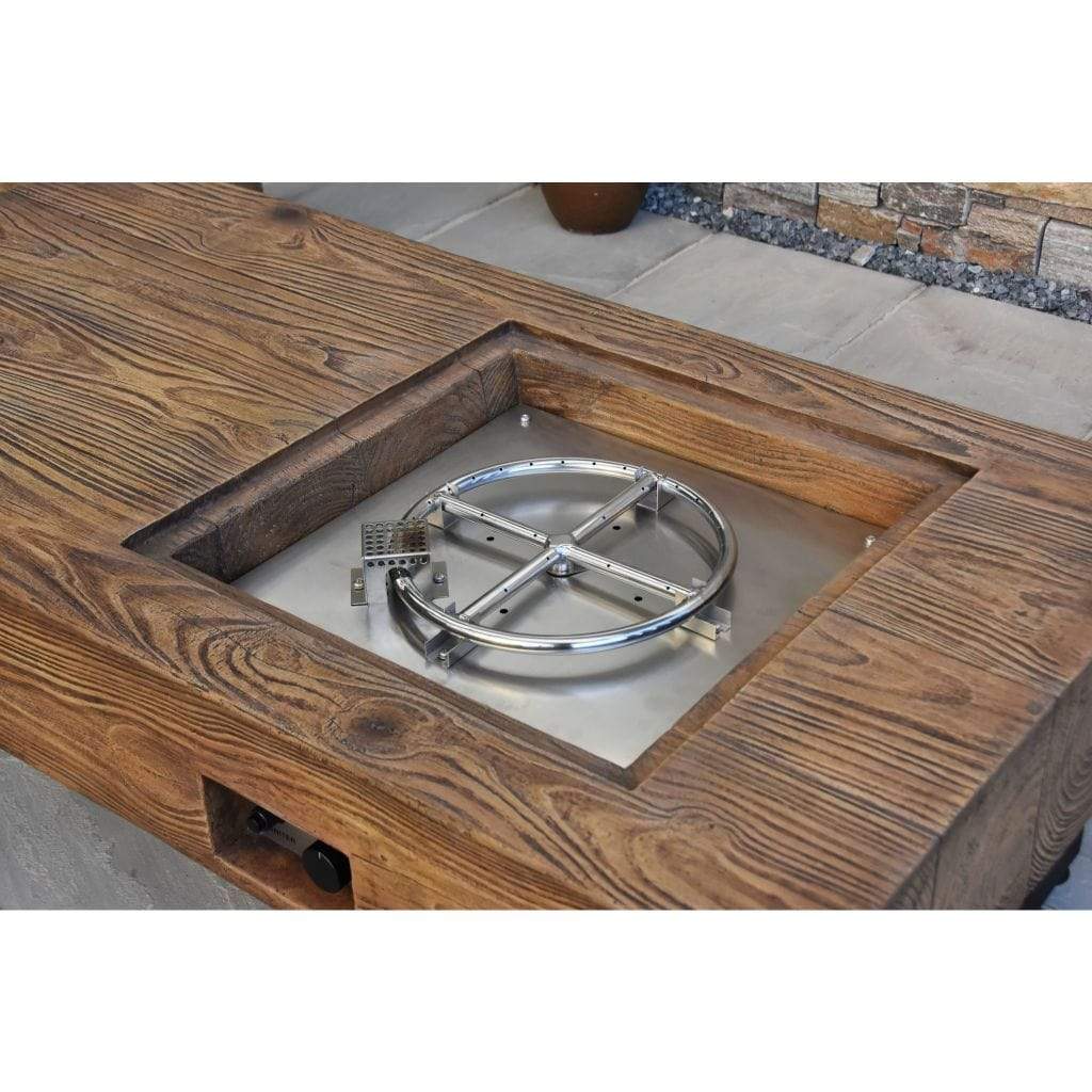 Elementi Naples 28" Concrete Gas Coffee Table
