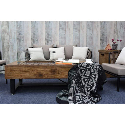 Elementi Naples 28" Concrete Gas Coffee Table