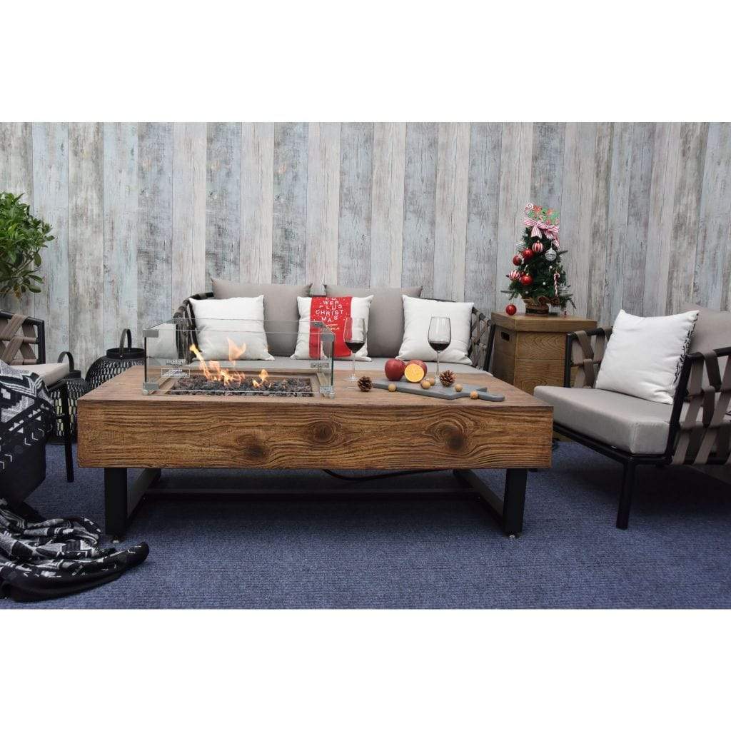 Elementi Naples 28" Concrete Gas Coffee Table