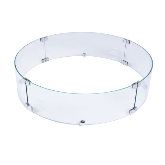 Elementi Plus 25" Round Clear Tempered Glass Wind Screen For OFG414 (ONC05-022)