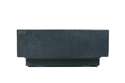 Elementi Plus Bergen 40" Square Dark Grey Concrete Liquid Propane Fire Table