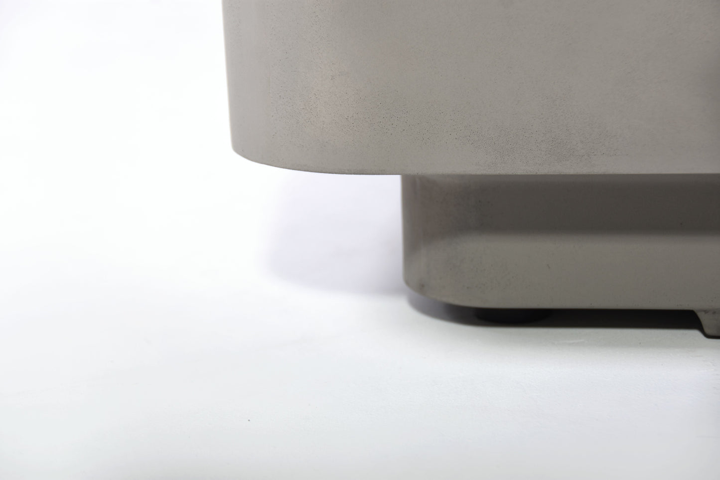 Elementi Plus Lucerne 42" Square Light Grey Concrete Natural Gas Fire Table