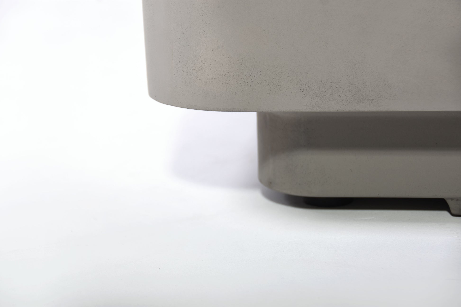 Elementi Plus Lucerne 42" Square Light Grey Concrete Natural Gas Fire Table