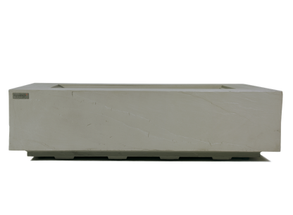 Elementi Plus Meteora 32" Rectangle Space Grey Concrete Natural Gas Sandstone Fire Table