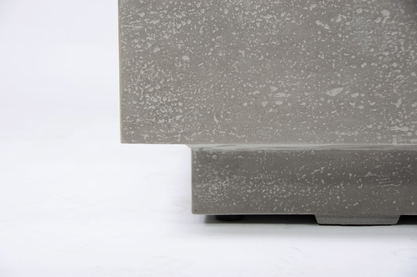Elementi Plus Monte Carlo 32" Rectangle Light Grey Concrete Natural Gas Fire Table