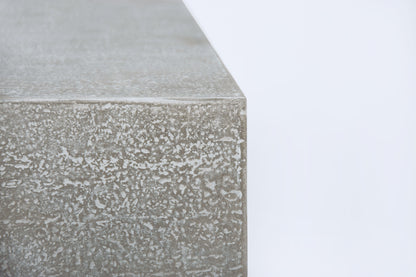 Elementi Plus Riviera 32" Rectangle Light Grey Concrete Liquid Propane Fire Table