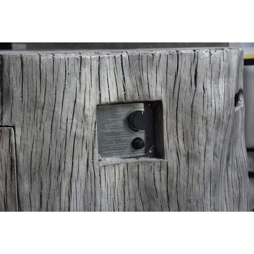 Elementi Warren 39" Concrete Liquid Propane Fire Table