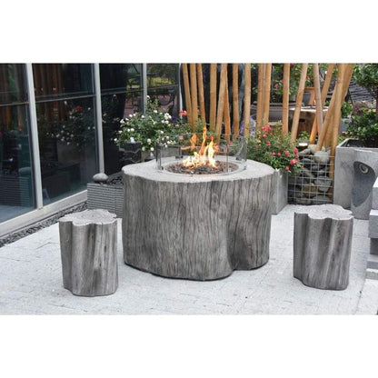 Elementi Warren 39" Concrete Liquid Propane Fire Table