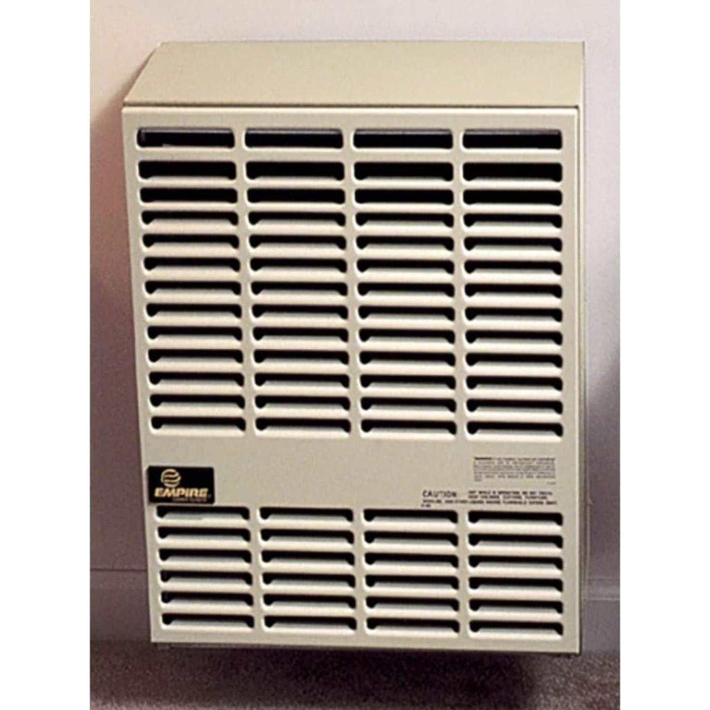 Empire 16" 10,000 BTU Beige Millivolt Control Without Thermostat, Natural Gas Direct Vent Wall Furnace