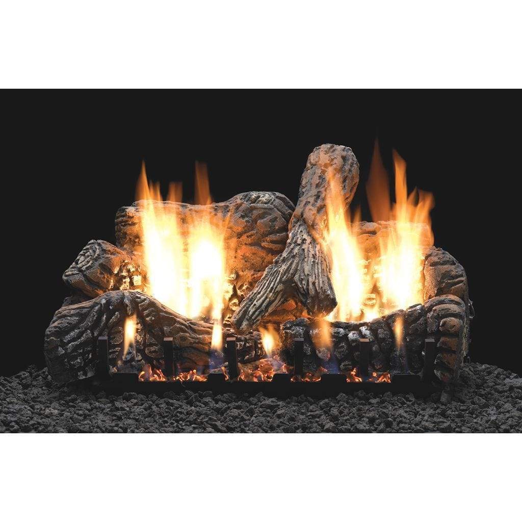 Empire 16" Charred Oak Traditional Vent-Free Ceramic Fiber Log Set