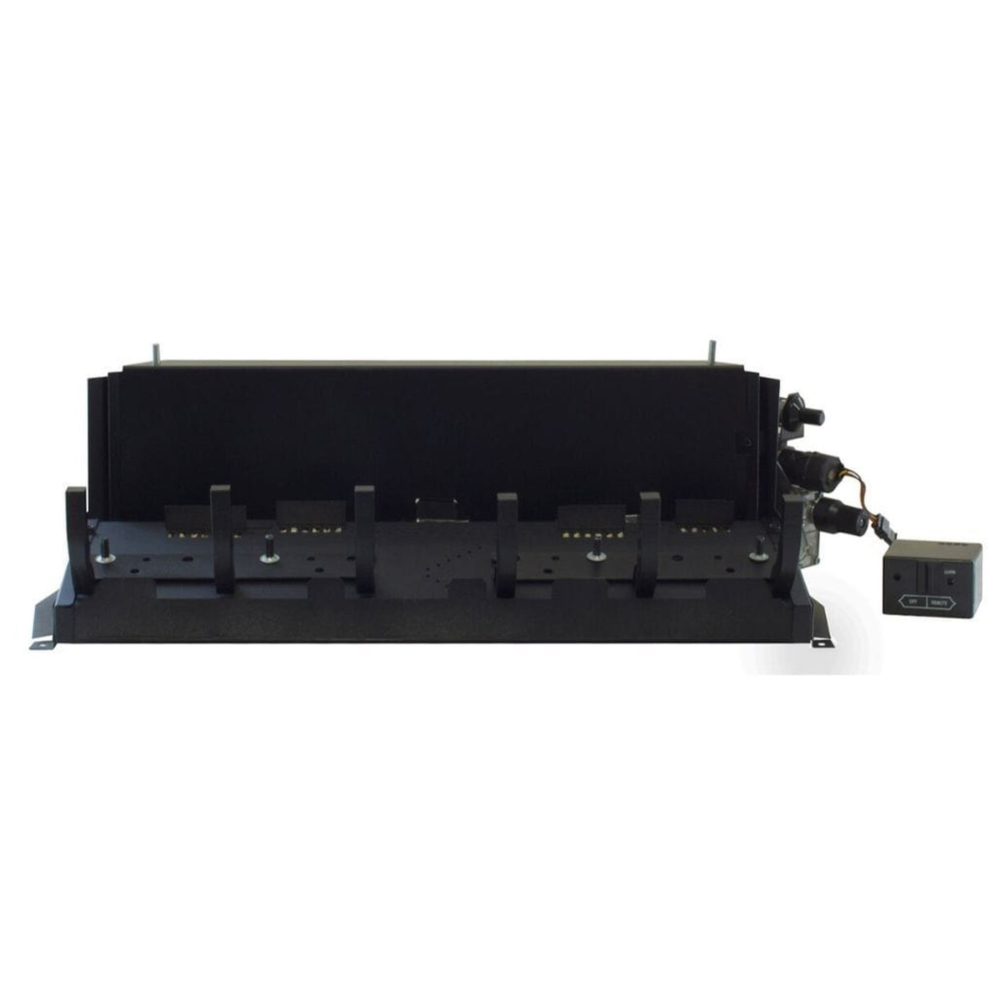 Empire 18" Variable Flame With Remote Control for On/Off and Flame Height, Propane Gas Vent Free Slope Glaze Burner