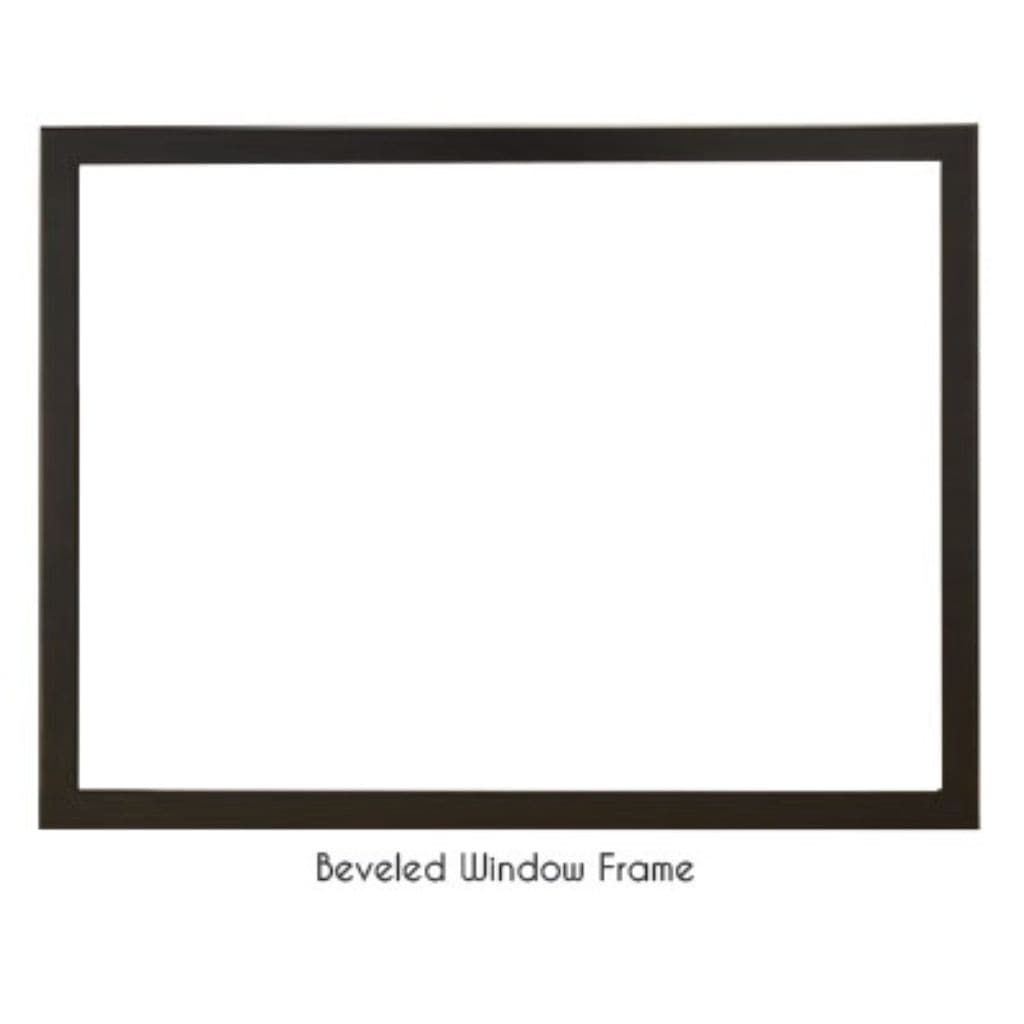 Empire 1.5" Oil Rubbed Bronze Rectangle Front for 42" Tahoe Clean Face Luxury Fireplace