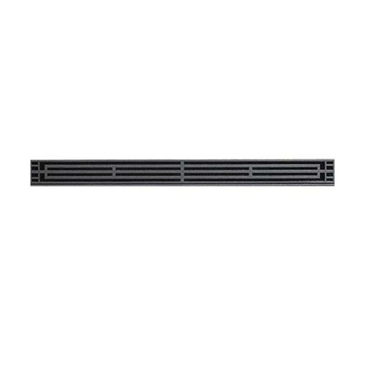 Empire 22" Black Mission Louvers for Peninsula Fireplace