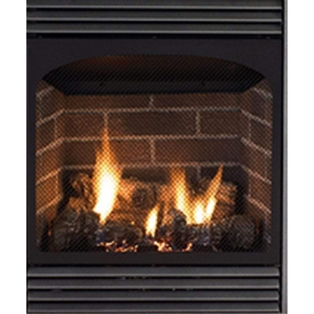 Empire 24" Vail Vent-Free Fireplace with Slope Glaze Burner - Thermostat with Hi-Low Knob