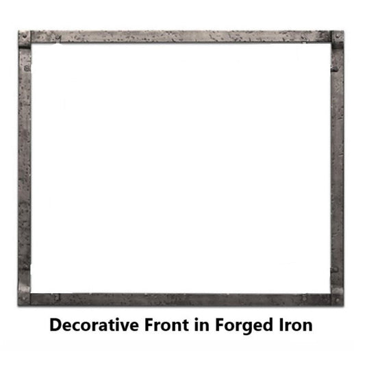 Empire 30" Distressed Pewter Forged Iron Frame for DVCT30 Rushmore Direct Vent Insert