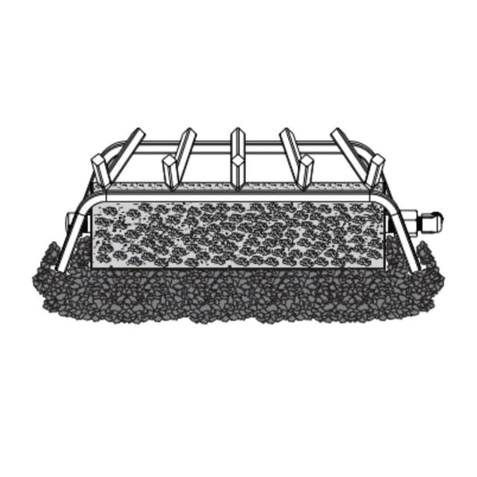 Empire 30" Match Light Single Sand Pan Vented Burner