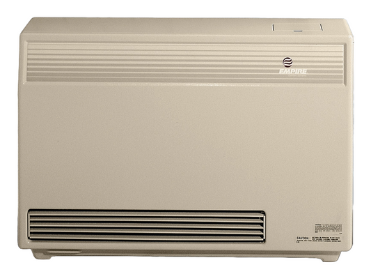 Empire 37" 20,000 BTU Beige High Efficiency Electronic Ignition, Natural Gas Direct Vent Wall Furnace