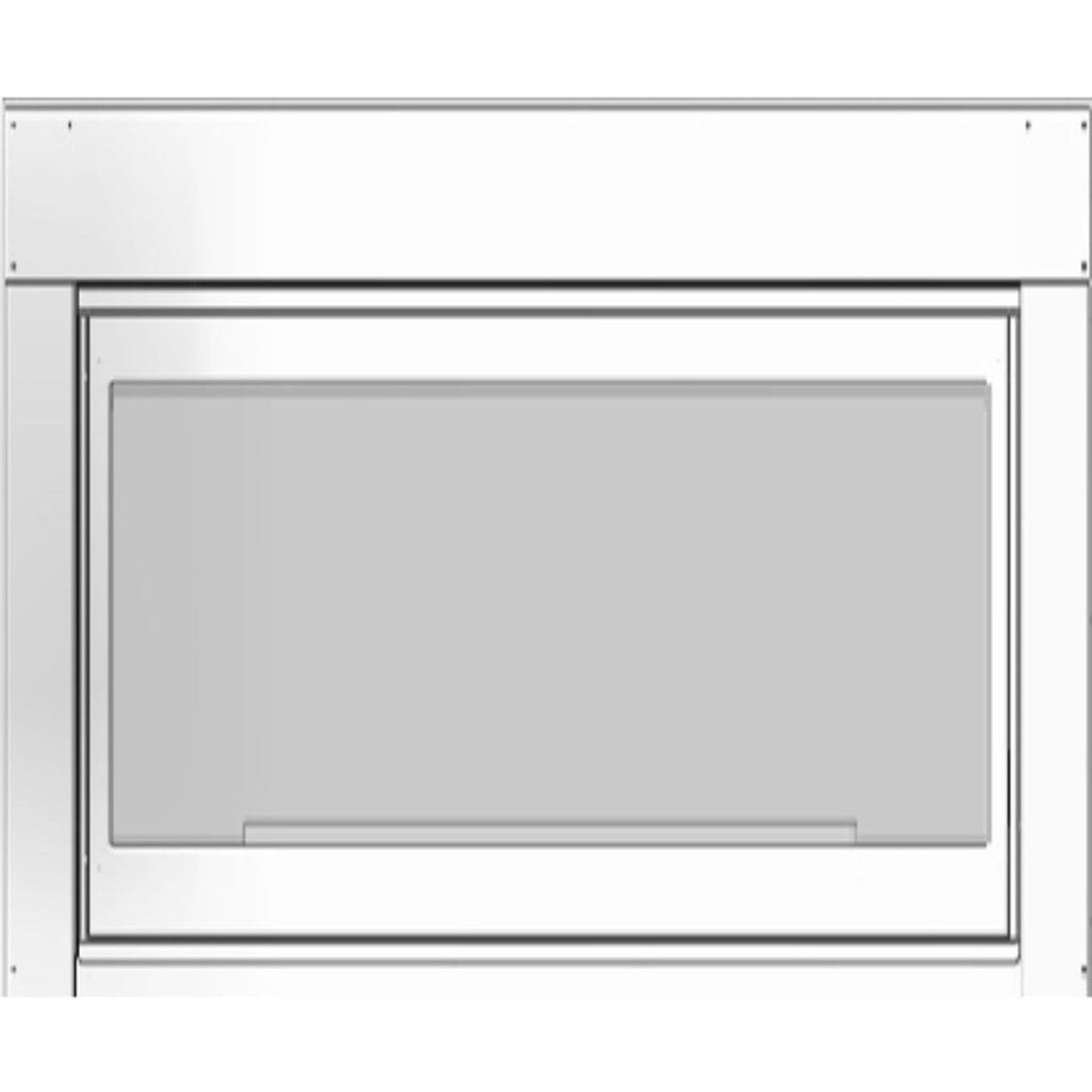 Empire 40" Stainless Steel Frame for Rushmore DVCT40 See-Through Direct Vent Fireplace