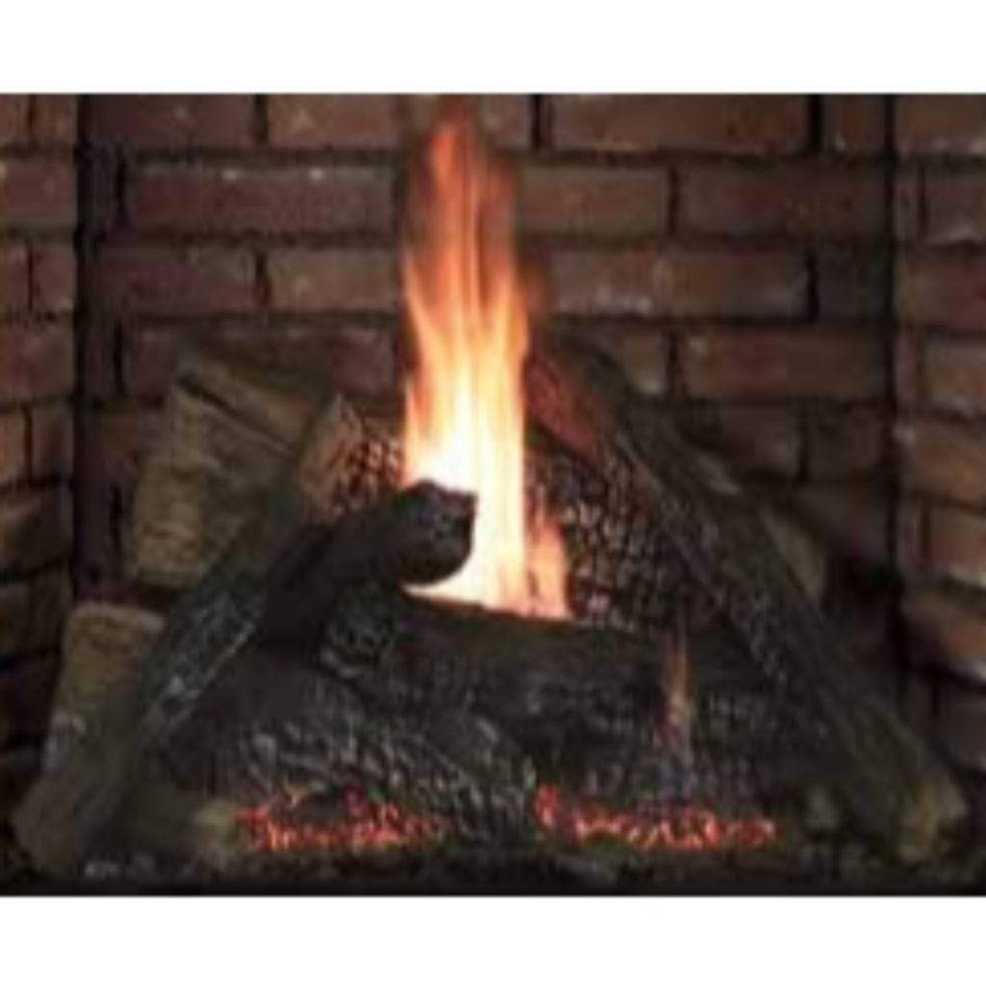 Empire 6-Piece Ceramic Fiber Log Set for Tahoe Clean Face Traditional Fireplace