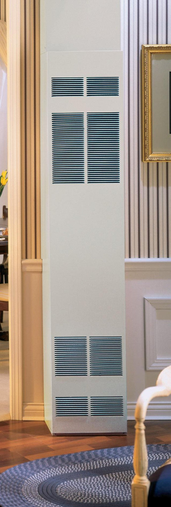 Empire 72" 40,000 BTU Beige Standing Pilot, Natural Gas Vented Counterflow Wall Furnace