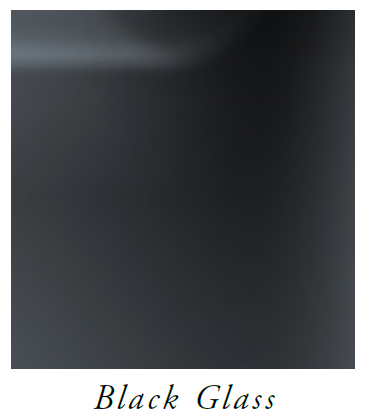 Empire Black Glass Liner for Rainier Fireplace Insert