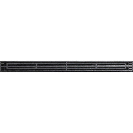 Empire Black Mission Louvers for 42" Fireplace and Firebox