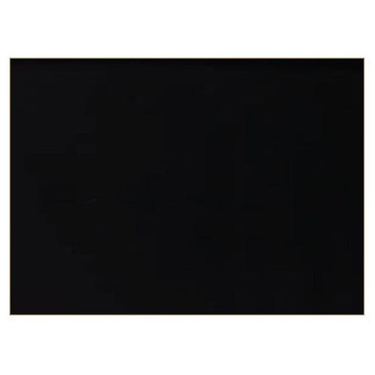 Empire Black Porcelain Liner With Burner Cover for 36" Boulevard Vent Fee Linear Fireplace
