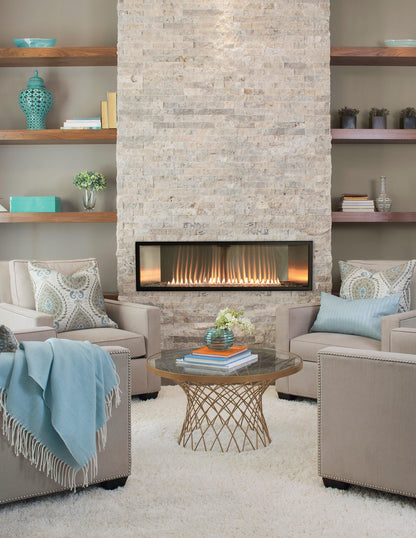 Empire Boulevard 48" Intermittent Pilot With Thermostat Variable Remote Control, Natural Gas Vent Free Linear Fireplace