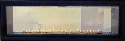 Empire Boulevard 48" Intermittent Pilot With Thermostat Variable Remote Control, Natural Gas Vent Free See Through Linear Fireplace