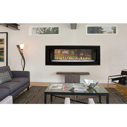 Empire Boulevard 48" Multi Function Remote, Propane Gas Direct Vent Linear See-Through Fireplace