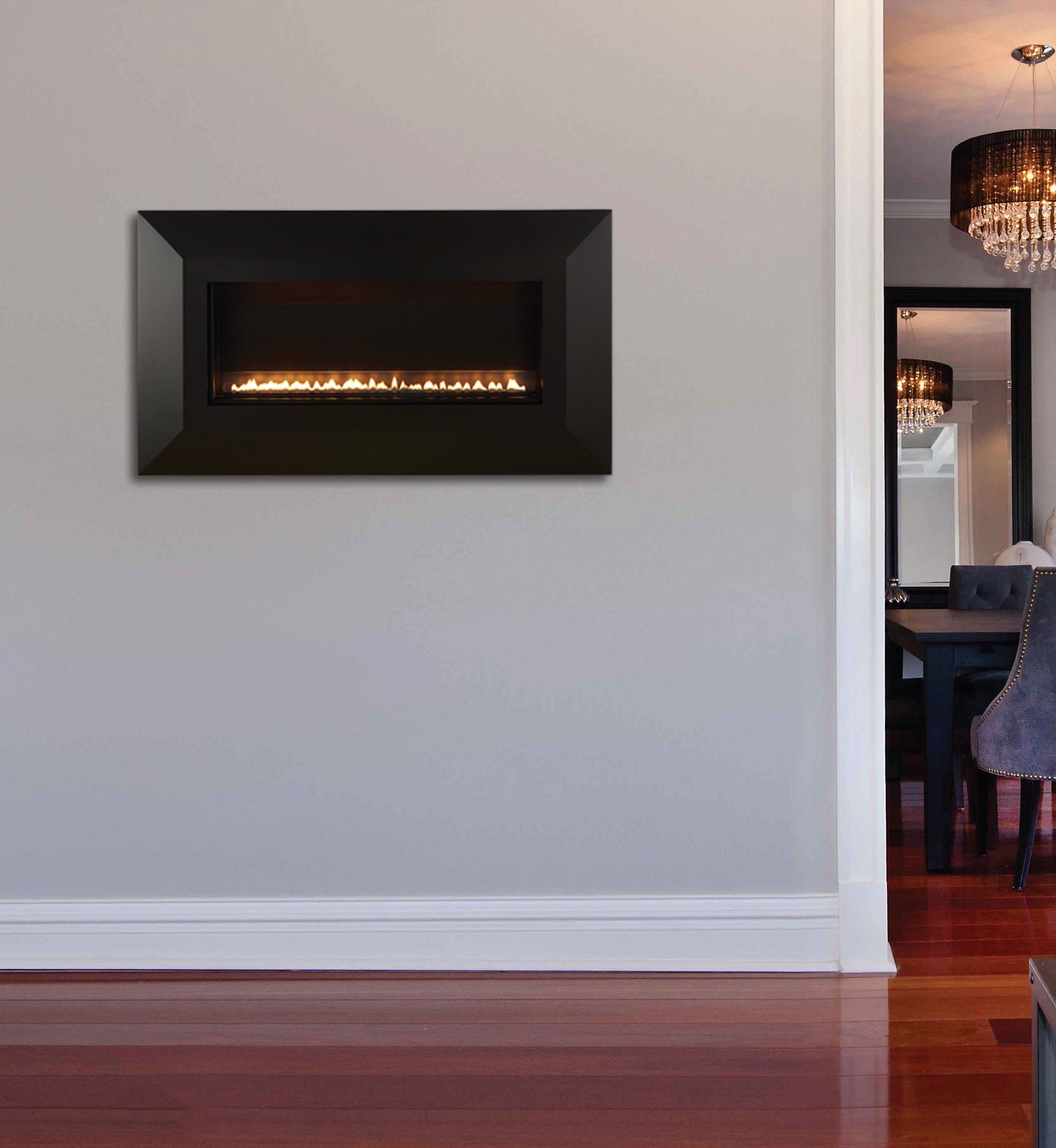 Empire Boulevard SL 30" 10,000 BTU Intermittent Pilot With Wall Switch, Natural Gas Vent Free Linear Fireplace