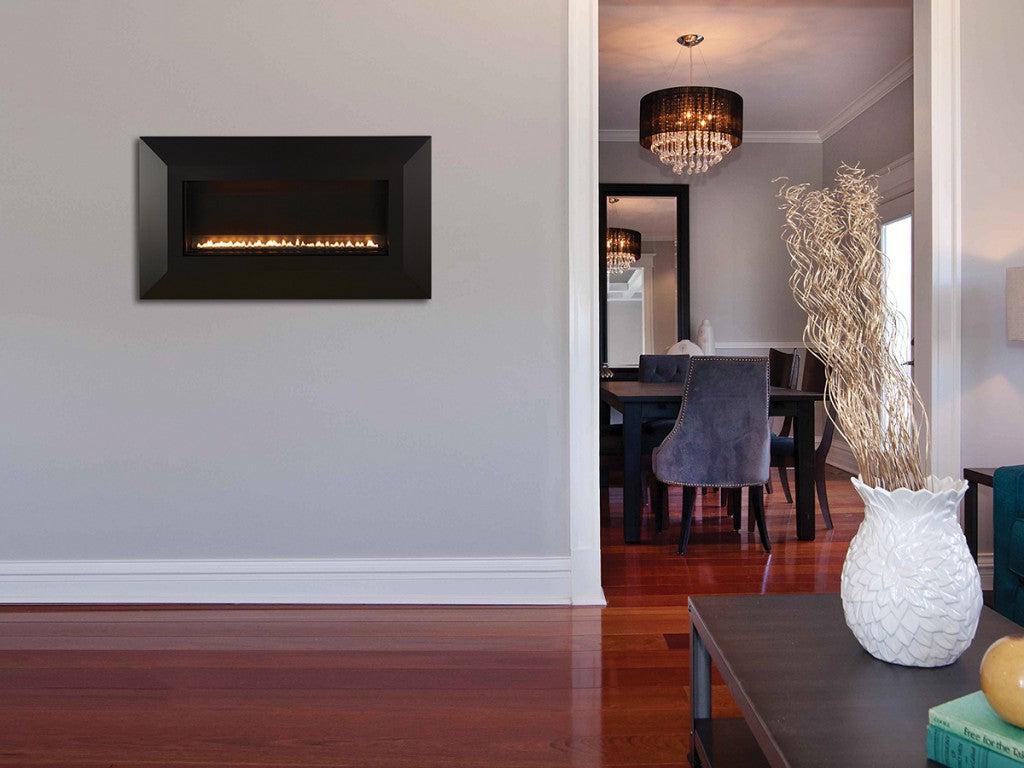 Empire Boulevard SL 30" Intermittent Pilot With Wall Switch, Natural Gas Vent Free Linear Fireplace