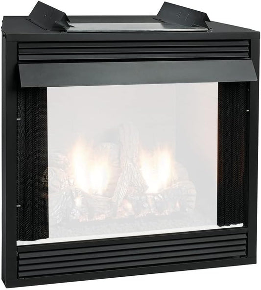 Empire Breckenridge 36" Louvered Front Vent Free Deluxe Firebox