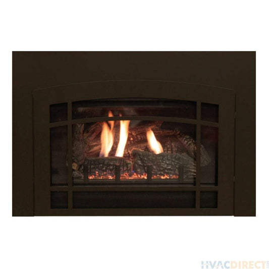 Empire Bronze Lancaster Front for 31" Medium Innsbrook Direct Vent Fireplace Insert