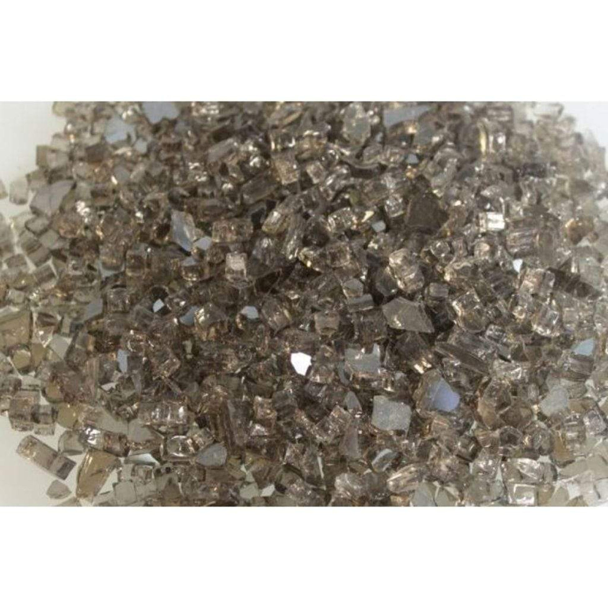 Empire Bronze Reflective Decorative Crushed Glass Media (7 Sq. Ft.)