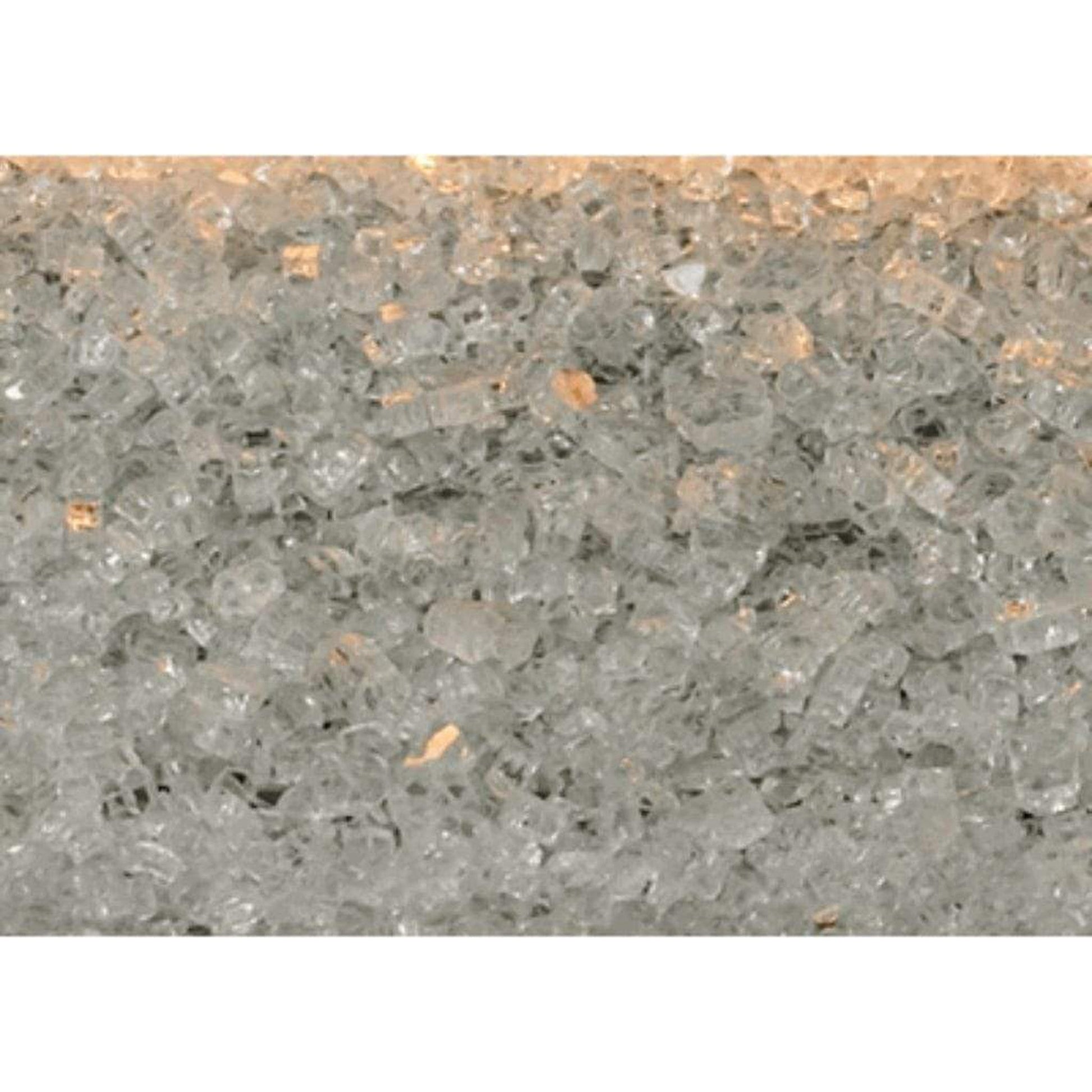 Empire Clear Frost Reflective Decorative Crushed Glass Media (6 Sq. Ft.)