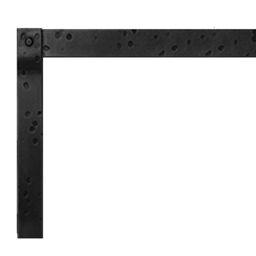 Empire Decorative Forged Iron Front in Black