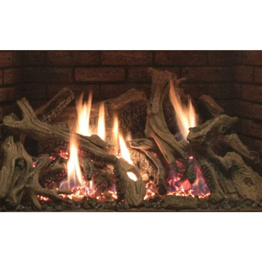 Empire Driftwood Ceramic Fiber Log Set for Rushmore DVCT35 Direct Vent Insert