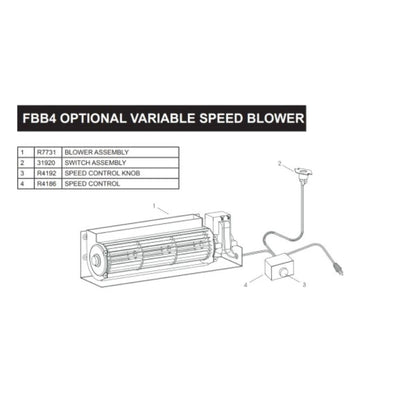 Empire Variable Speed Blower Kit With Temperature Switch (FBB4)