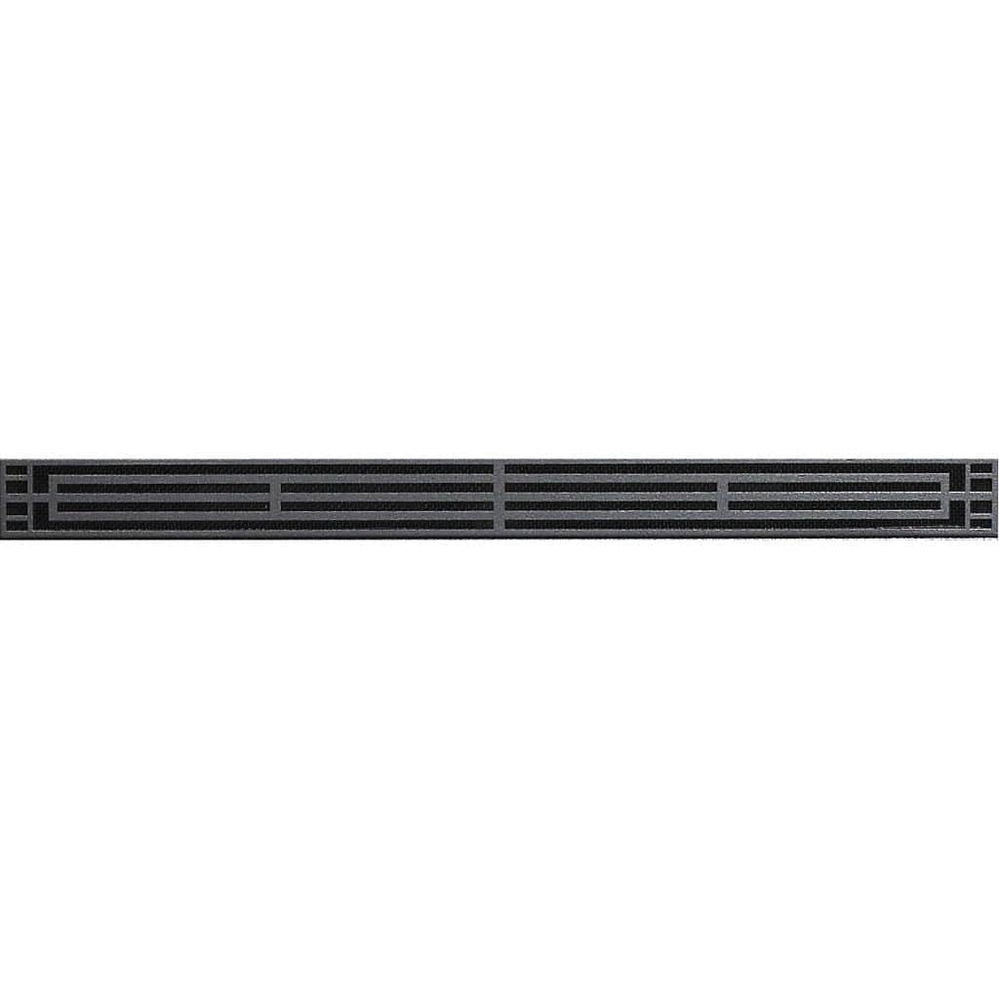 Empire Hammered Pewter Mission Louvers for 42" Fireplace and Firebox