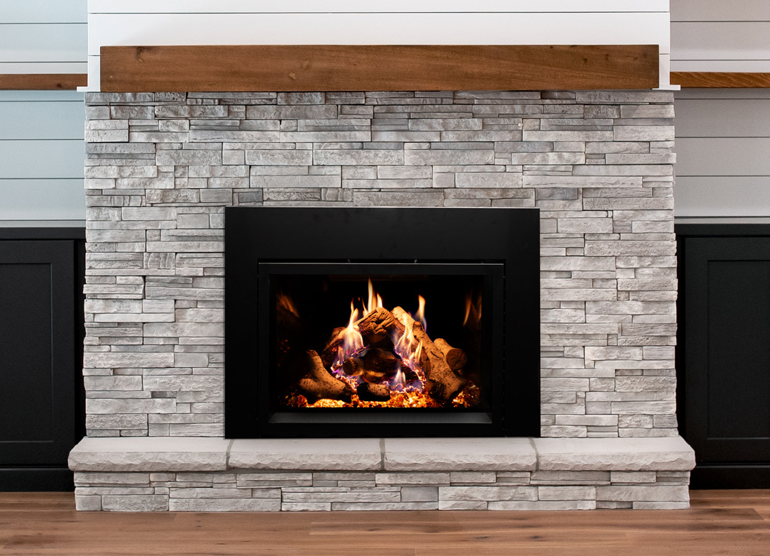 Empire Rainier 34" Intermittent Pilot Control With On/Off Switch, Natural Gas Direct Vent Fireplace Insert