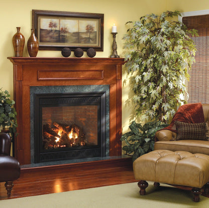 Empire Tahoe 42" Intermittent Pilot Control With On/Off Switch and Blower, Propane Gas Direct Vent Luxury Fireplace