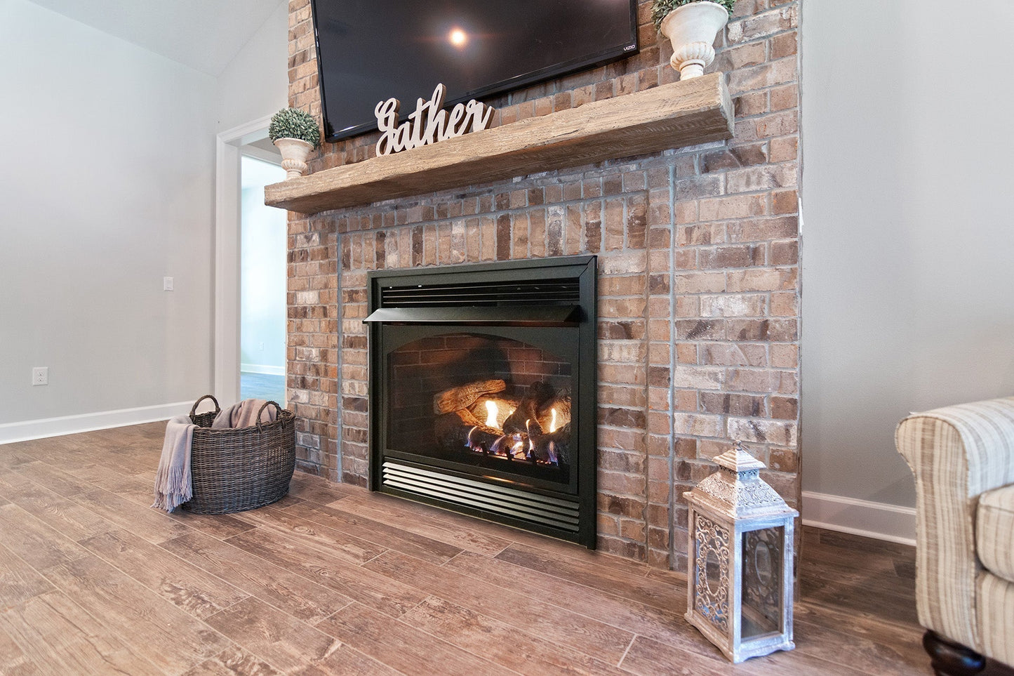 Empire Vail 36" Intermittent Pilot Control With On/Off Switch, Natural Gas Vent Free Premium Fireplace