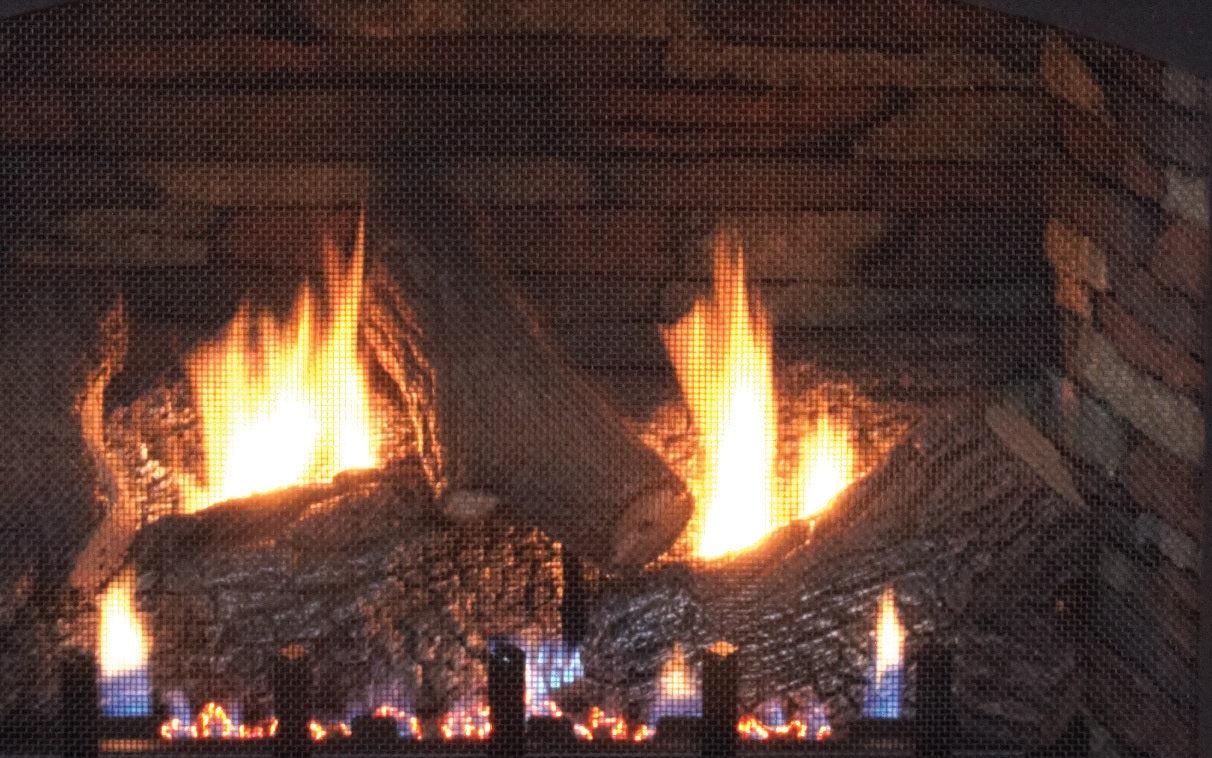 Empire Vail 36" Intermittent Pilot Control With On/Off Switch, Natural Gas Vent Free Premium Fireplace