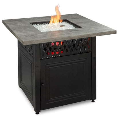 Endless Summer Dakota 42" Outdoor LP Gas Fire Pit Table With DualHeat Technology