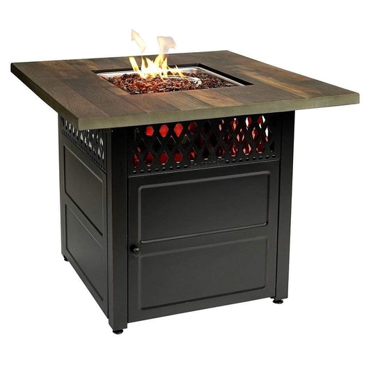 Endless Summer Harris 42" Outdoor LP Gas Fire Pit Table With DualHeat Technology