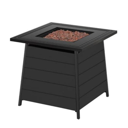 Endless Summer The Anderson 28" Outdoor LP Gas Fire Pit Table With Steel Mantel