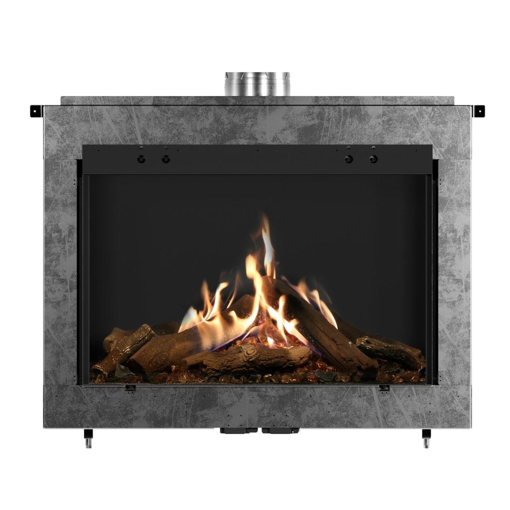 Faber MatriX 4326 Series Single-sided Front-facing Built-in Gas Fireplace